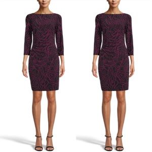Anne Klein Patricia Printed Sheath Dress